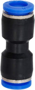 Straight Push Connectors, 12 X 4mm to 4mm Quick Release Pneumatic Connectors for Air Line Fittings (5/32, 2 Way)