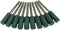 TMAX 10 pc 6 mm Cylinder Rubber Rotary Tool Polishing Burr with 3 mm Shank for Dremel Tools