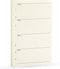 Spiral Notebook Refill Weekly Planner Refill, Undated 6 Hole Insert Paper for Filofax, 45 sheets