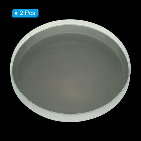 PATIKIL 8" (200mm) Double Concave Lens, 2 Pack, 50mm Diameter, 5mm Height, Optically Polished Glass