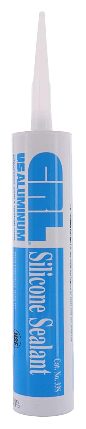 CRL 33S Translucent White Silicone Sealant