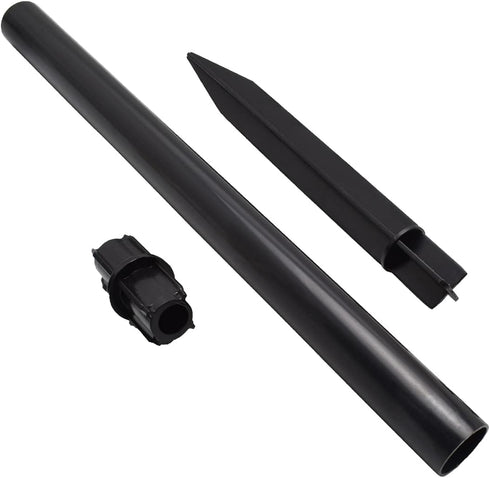 Flame Lamp Extension Kit - Ground Stake and Joint Connector to Make Solar Flashlight Torch Taller, 6 Sets