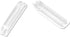 10Pcs Mini Clear Acrylic Fish Tank Glass Canopy Handles, 2 inches Handles for Box Case Jewelry Box Wood Case