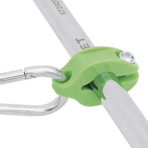 Peakworks Tool Tethering System with 5/8" Round Clamp, HDPE, Green, V8561201
