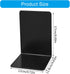 BIBABLYKE L-Shaped Bookends Book Holders Shelf Book End Book Stoppers Book Rack Desk Organisers for Books Magazines
