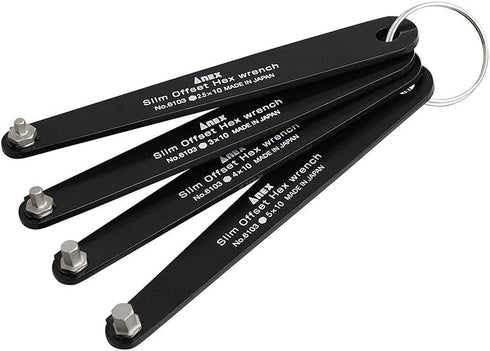 Ultra Low Profile Hex Drive Handle Anex 6103f