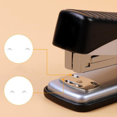 Stapler and Tape Dispenser Set, Heavy Duty Desk Dispenser, Stapler with 1000 Staples, Office School Desktop, Black