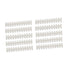 Terminal Strip 20pcs 12-Position 10a High-Toughness Plastic Brass Firmware Electrical Wire Terminal