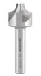 Accusize Industrial Tools Hss Corner Rounding End Mill, 5/16'' Radius, 1/2'' Shank Diameter, 3-1/4'' Oal, 1011-0512,