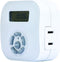 Westek Weekly Digital Round Timer, Single Outlet, White - TE1604WHB
