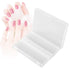 ZJchao Nail Drill Bit Box, 14 Holes Display Storage Case for Professional Nail Art Polishing Grinding Drill Bits