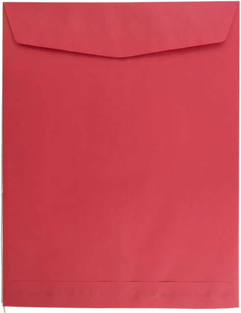 JAM PAPER 10 x 13 Open End Catalog Envelopes - Red Recycled - 25/Pack