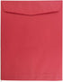 JAM PAPER 10 x 13 Open End Catalog Envelopes - Red Recycled - 25/Pack