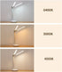 SCZWP8 Dimmable Folding Table Lamp Rechargeable LED Lamp Touch Console Lamp, Three-Color Eye Protection Table Lamp