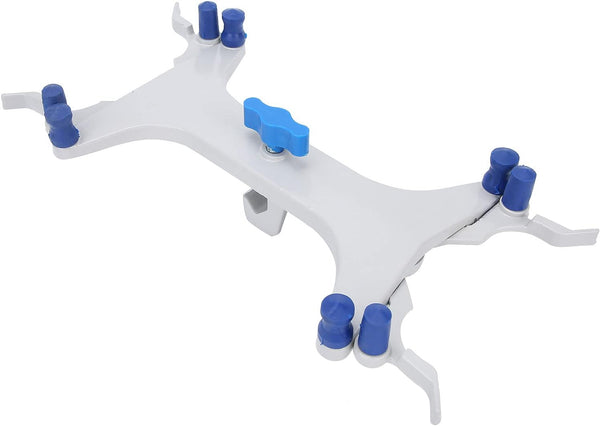 Aluminum Burette Clamp Accessory, Dual Burette Clip Holder for Titration Stand, Aluminum Butterfly Clip