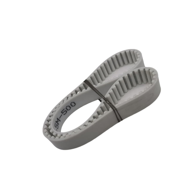 BUZKXNT White PU HTD5M 1370 5M Closed Loop Gear Timing Belt Length 1370mm