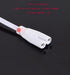 T5 T8 Led Tube Light Power Extension Cord, 6FT/1.8M, 2 Prong, 4PCS with On/Off Switch