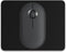 Dapesuom Small Mouse Pad, 5 x 6 Inch Thick Rubber Non-Slip Portable & Washable Mini Mouse Mat for Gaming, Jet Black