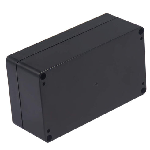 Project Box IP65 Waterproof Junction Box - Black ABS Plastic Electrical Case, DIY Project Enclosure 6.22x3.54x2.36 inch