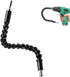 Black Flexible Extension Screwdriver Set, 11.6inch Drill Attachment Bit for Electrical Screwdriver or Hand Drill