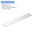 uxcell Square Aluminum Flat Bar - 2Pcs 1/4" Thick 1.8" Width 12" Length 6061 Aluminum Plate for Industrial Building