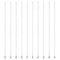 PATIKIL 14Ga x 12 Inch Stainless Steel Dispensing Needle Tips, 10Pcs Blunt Tips for Thick Glue Ink Lab