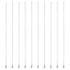 PATIKIL 14Ga x 12 Inch Stainless Steel Dispensing Needle Tips, 10Pcs Blunt Tips for Thick Glue Ink Lab