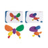 Set Rainbow Pebbles Sorting Stones and Activity Card