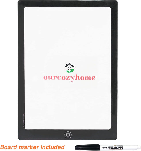 Dry Erase Board Refrigerator Whiteboard Sticker, Easy Removable Non Magnetic Marker Board Sheets