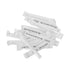Sterile Pasteur Pipettes 3ml Disposable Plastic Transfer Pipette Dropper 100Pcs Graduated Calibrated Lab Pipettes, Low Density Polyethylene (LDPE), Individual Peel-Pack, Vol. 7ml, 155mm Long