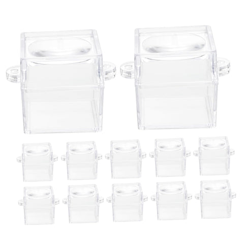 48pcs Zerodeko Insect Observation Jars Containers for Science Exploration High Transparency Design for Insect