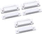 Augiimor 3Sets MC-31 Door Window Switch Alarm Reed Switch Security System Anti NC