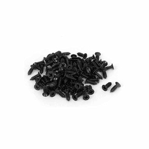 BLUELEC Antique Style Wood Screws, 100pcs, 1/3 Inch, Phillips Drive, Anti-Oxidative Finish for Fastening
