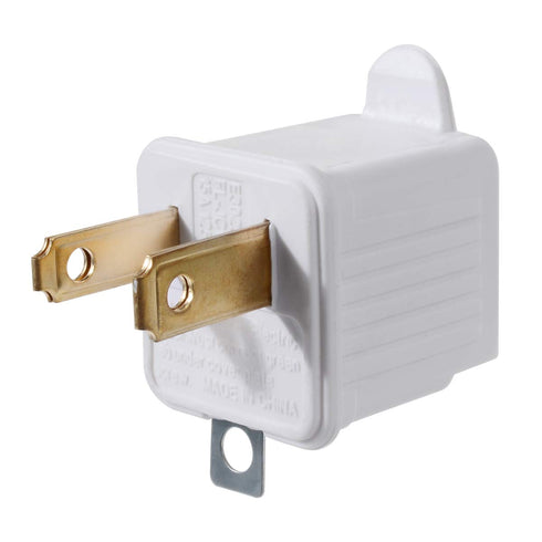 3-2 Prong Adapters Grounding Converters, TENINYU ETL Adapter 3-pack for Electrical Household Appliances