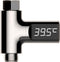 Chesoon Instant-Read Shower Thermometer LED Digital Display Fahrenheit/Centigrade 5-85/41-185 Baby Bath Water Powered