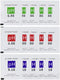Nynelly 15 Pcs pH Meter Buffer Solution Powder, Easy Calibration Powder Solution 4.00, 6.86, 9.18