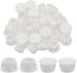 Zorfeter 30 Pcs White Hole Plugs, 13mm (1/2 inch) Flush Type Panel Plastic Plugs for Furniture