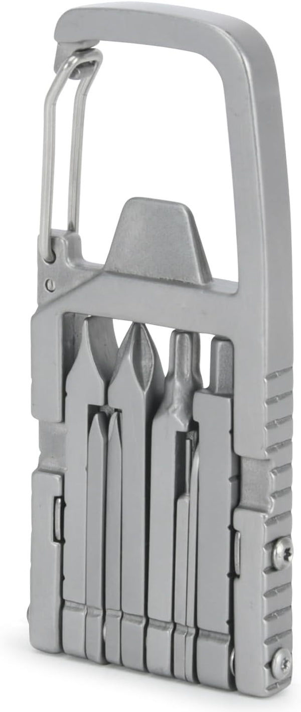 Generic 12 in 1 Keychain Multitool Screwdriver Bit Folding Multi Tool Bottle Opener