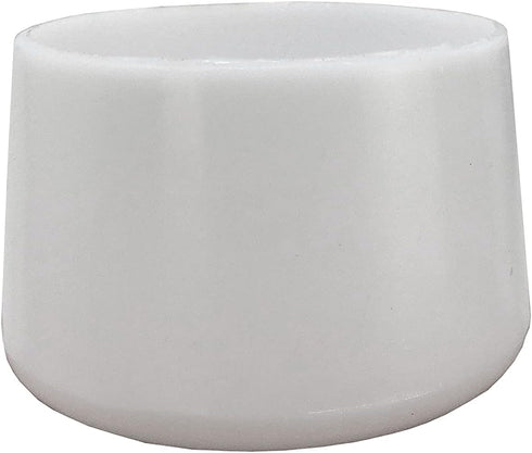 1-1/8" Set 4, Shepherd Round Noise-Reducing Plastic Slip-On Chair Leg Tips, Nonslip Protective Furniture Leg Caps