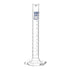 Eisco Labs - 10mL Measuring Cylinder - Tolerance ±0.10mL - Class A Graduated Cylinder - Calibrated TC - Hexagonal Base - Blue Graduations - Batch Work Certificate QR Code - Boro 3.3 Glass