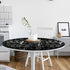 Arthome Black Marble Contact Paper, 15.7"x120" Self Adhesive Wallpaper, Removable Decorative Film for Desk, Kitchen