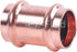 EZ-FLUID Heavy Duty 1-1/4" Press Slip Coupling without Stop LF Press Pressure Copper Fitting for Residential,