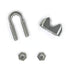 24PCS M4 5/32 Inches Stainless Steel Wire Rope Cable Clip Clamp