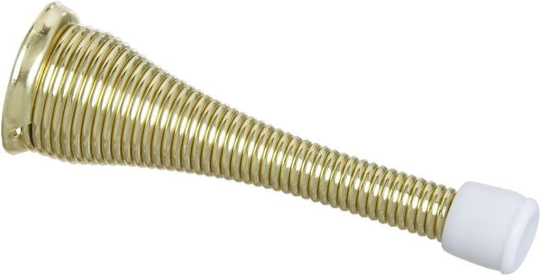 National Hardware N184-291 V232 Spring Door Stops, Brass, 2 Pack