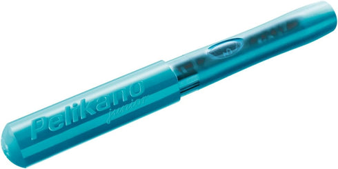 Pelikan Pelikano Jr. Fountain Pen - Right-Handed, Medium Nib, Turquoise, 1 Pen (924886)