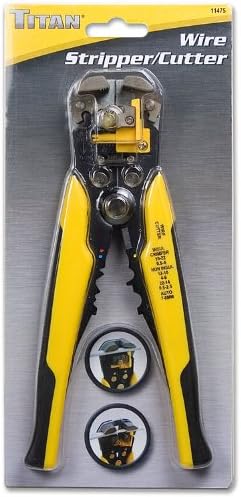 Self Adjusting Wire Stripper Titan 11475, One Size, Factory