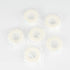 G2PLUS 6 Rolls PE Micropore Medical Tape Roll, 1/2'' x 59 Yards, Eyelash Tape for Extensions, Sensitive Skin