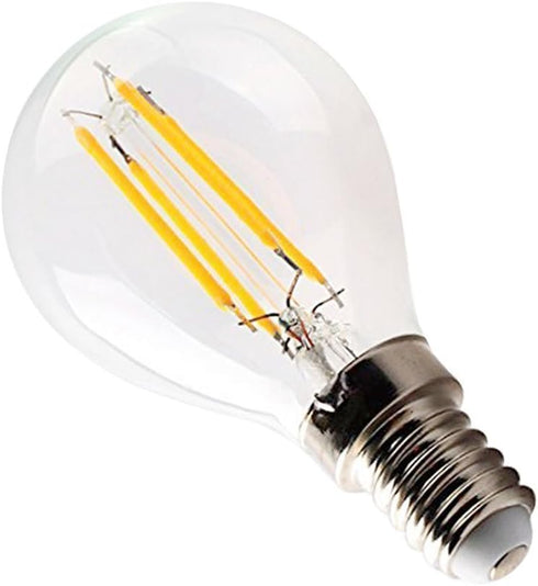 G45 4W Bulbs Dimmable(4 Pack)- E14 Bulb 40W 6000K Bulbs AC110V~130V CTKcom Candelabra LED Base Vintage Edison