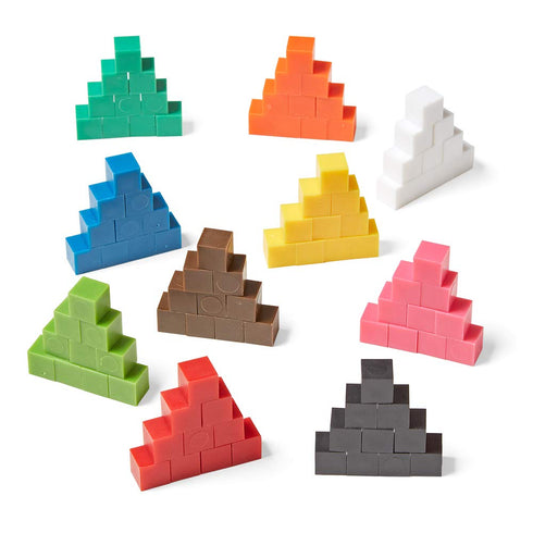 hand2mind Counting 1 Cm (Pack 1000) Plastic Blocks, Cubes For Kids Math, Blocks For Preschool Crafts, Early Math