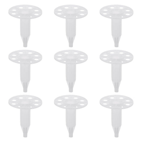 PATIKIL 55mm Perforated Insulation Pins, 50 Set Insulating Nails for Fixing Foam Board to Masonry Wall or Ceiling